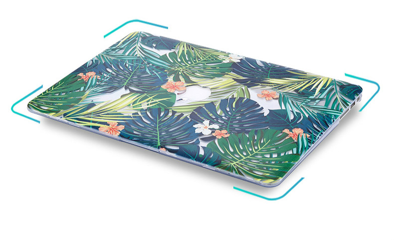 熱帯雨林mac book airケース木の葉macbook pro 13 15ケース夏花柄macbook12インチproカバー鹿マックブックエアー