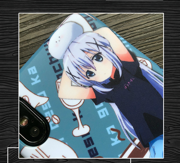 ココアケース可愛いハードケース チノ香風智乃 リゼ天々座理世アイフォン12/11 Proアニメ携帯カバー
